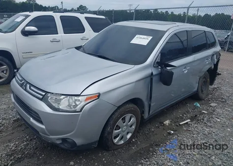 2014 Mitsubishi Outlander Es from USA, damaged, VIN JA4AD2A32EZ006697